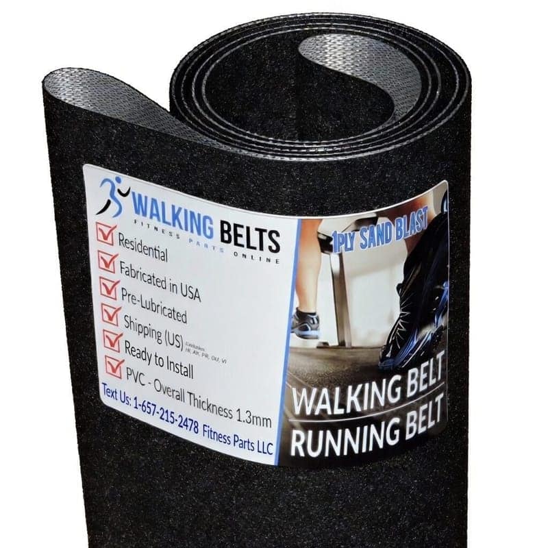 1Ply Sandblast Treadmill Walking Belt - add your size