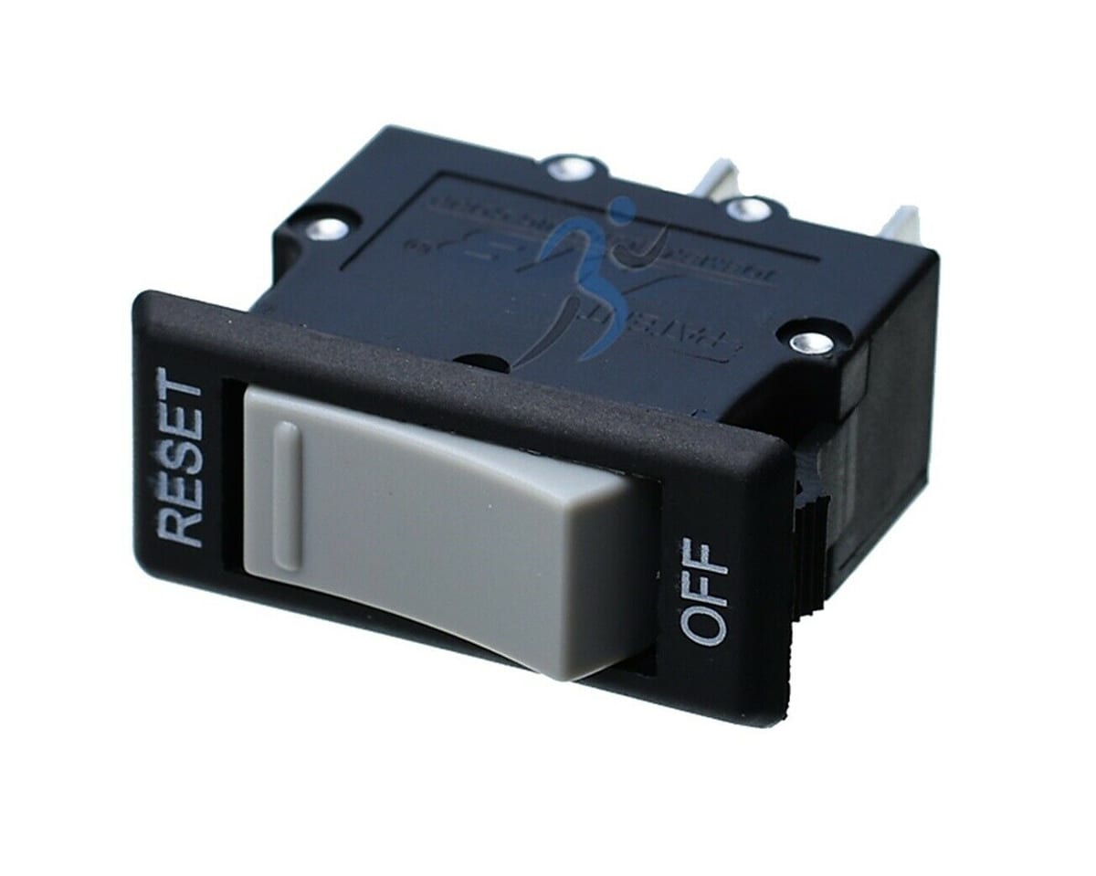 Treadmill On Off Power Switch - Circuit Breaker Part# 186726
