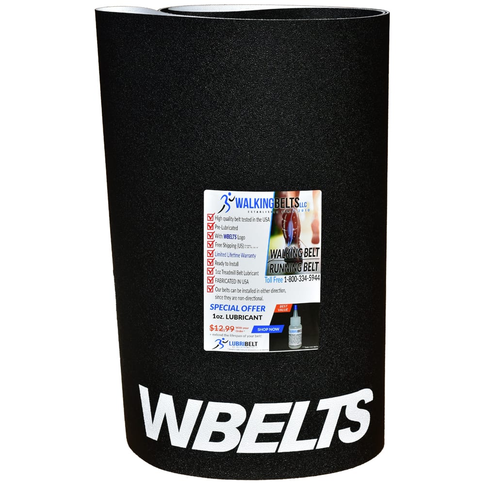 NETL998140 Nordic Track C100 Treadmill Running Belt Sand Blast Finish